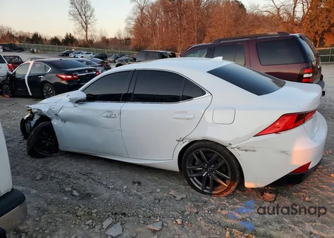 2018 Lexus Is 300 z USA, uszkodzony, nr VIN JTHBA1D21J5075817